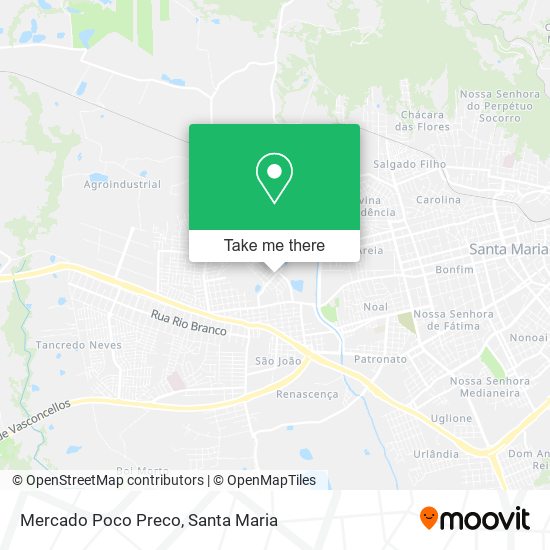 Mercado Poco Preco map