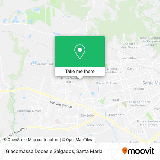 Giacomassa Doces e Salgados map