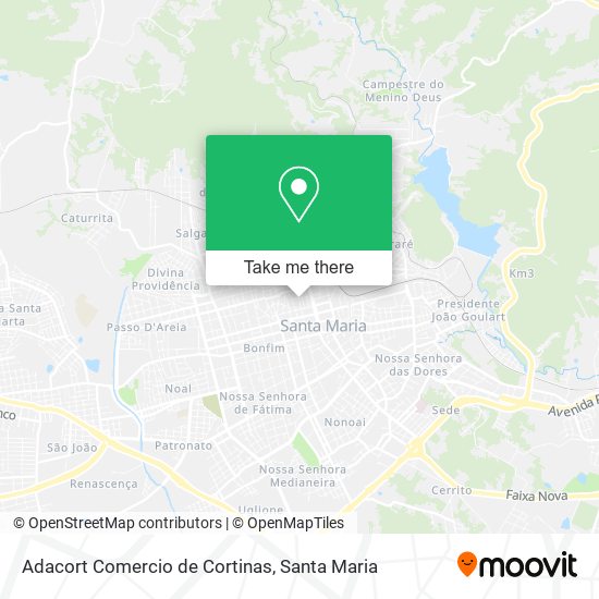 Adacort Comercio de Cortinas map