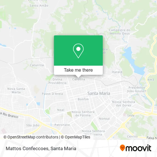 Mattos Confeccoes map
