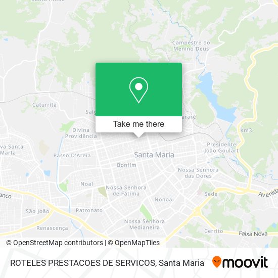ROTELES PRESTACOES DE SERVICOS map