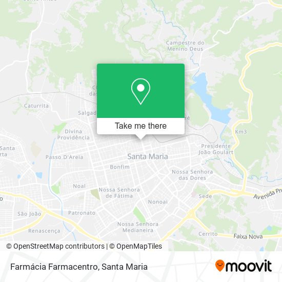 Mapa Farmácia Farmacentro