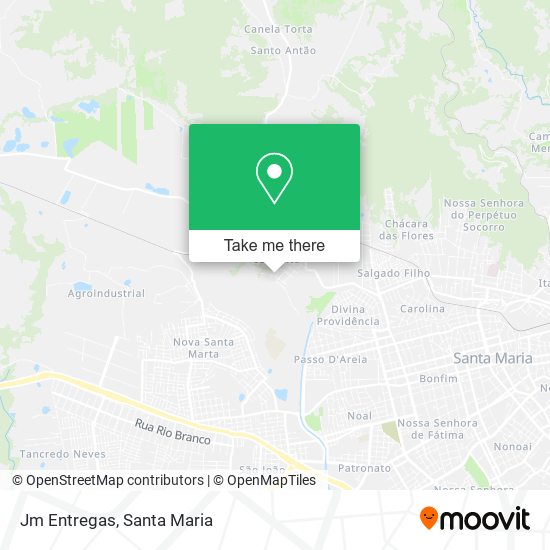 Jm Entregas map