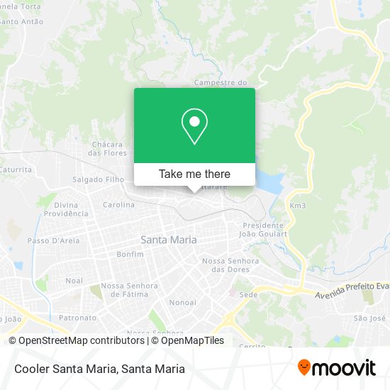 Cooler Santa Maria map