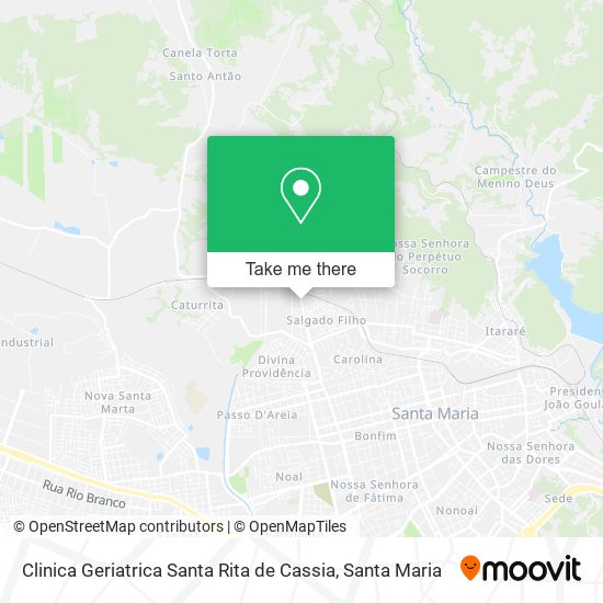 Mapa Clinica Geriatrica Santa Rita de Cassia