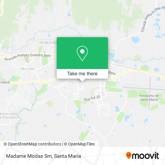 Madame Modas Sm map