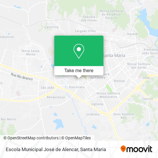 Escola Municipal José de Alencar map