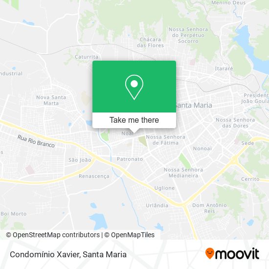 Condomínio Xavier map