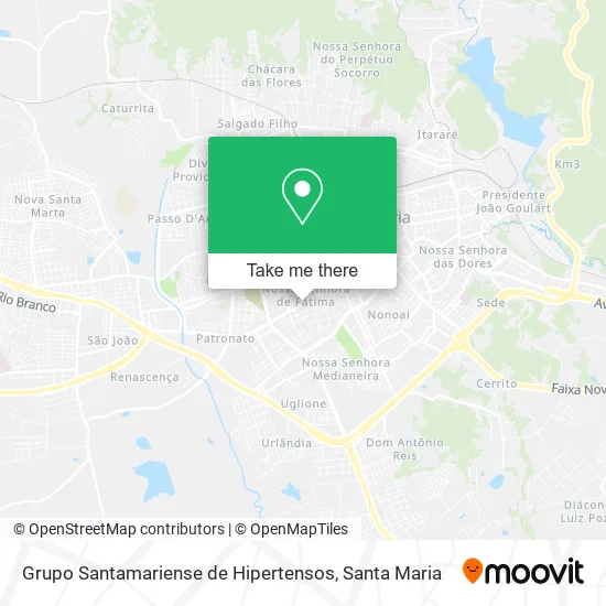 Grupo Santamariense de Hipertensos map