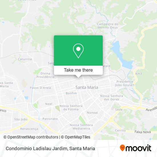 Condomínio Ladislau Jardim map