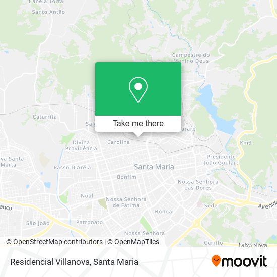 Residencial Villanova map