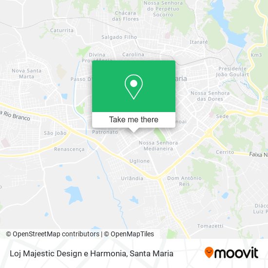 Loj Majestic Design e Harmonia map