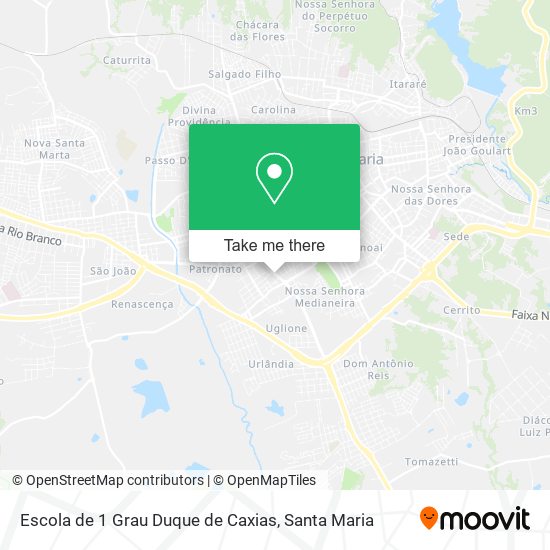 Escola de 1 Grau Duque de Caxias map
