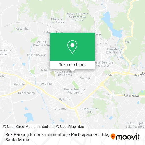 Rek Parking Empreendimentos e Participacoes Ltda map