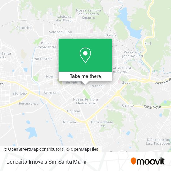 Conceito Imóveis Sm map