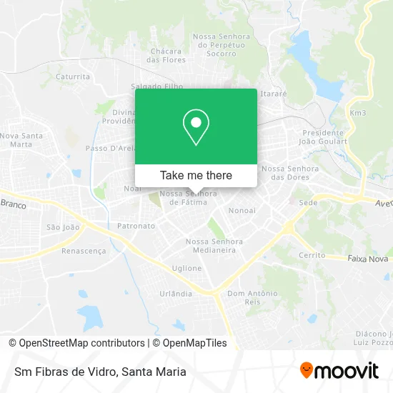 Sm Fibras de Vidro map