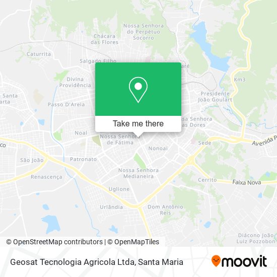 Geosat Tecnologia Agricola Ltda map