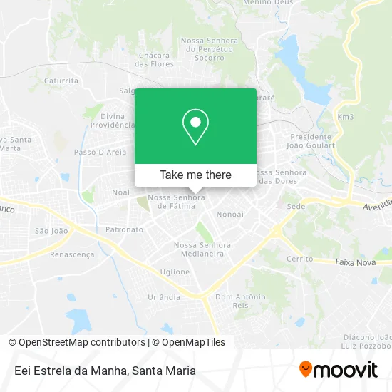 Eei Estrela da Manha map