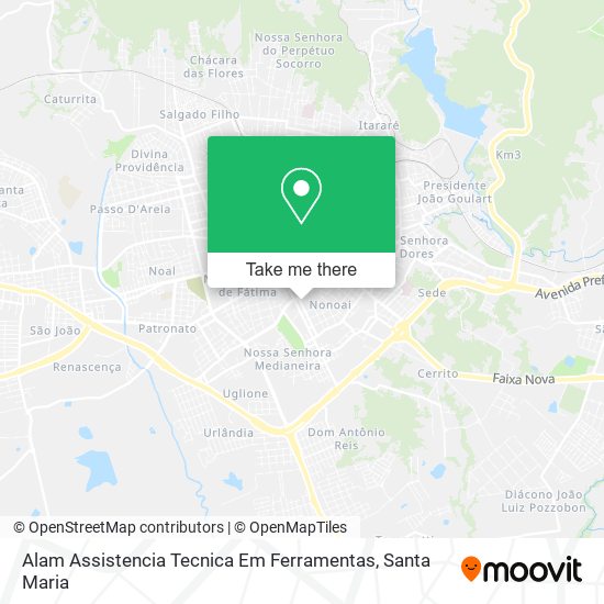 Alam Assistencia Tecnica Em Ferramentas map
