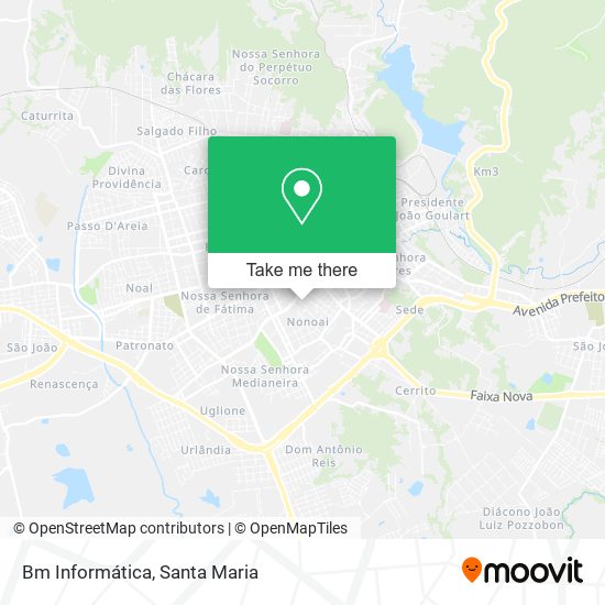 Bm Informática map