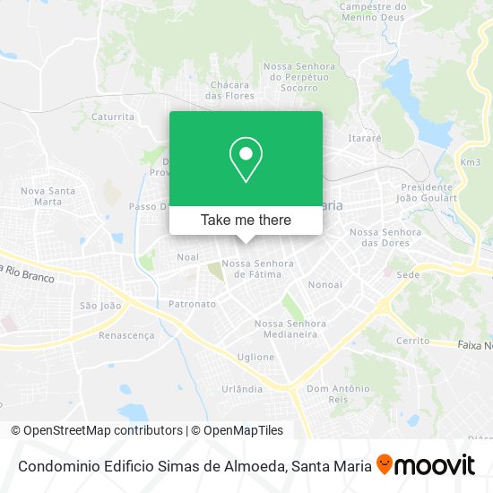 Condominio Edificio Simas de Almoeda map