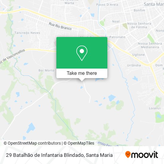 29 Batalhão de Infantaria Blindado map