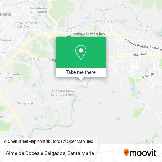 Almeida Doces e Salgados map