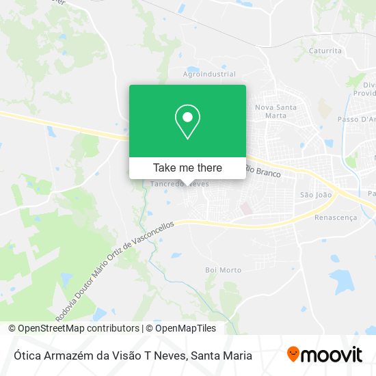 Ótica Armazém da Visão T Neves map