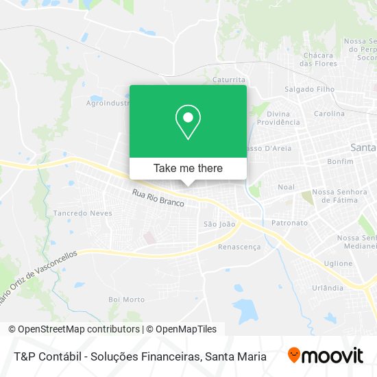 T&P Contábil - Soluções Financeiras map