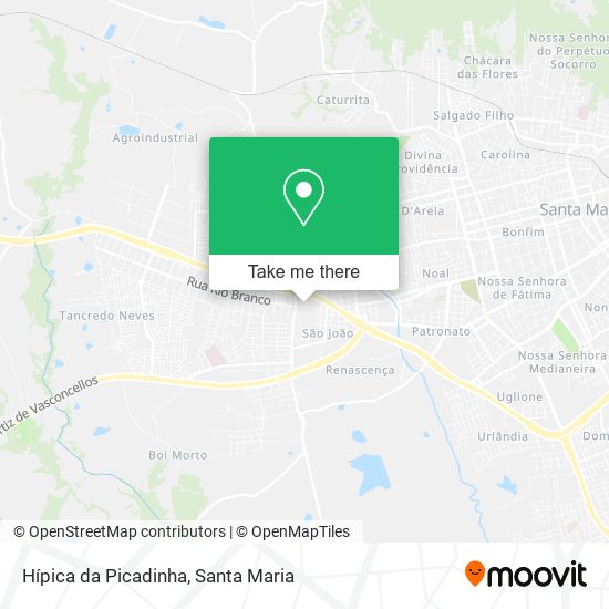 Hípica da Picadinha map