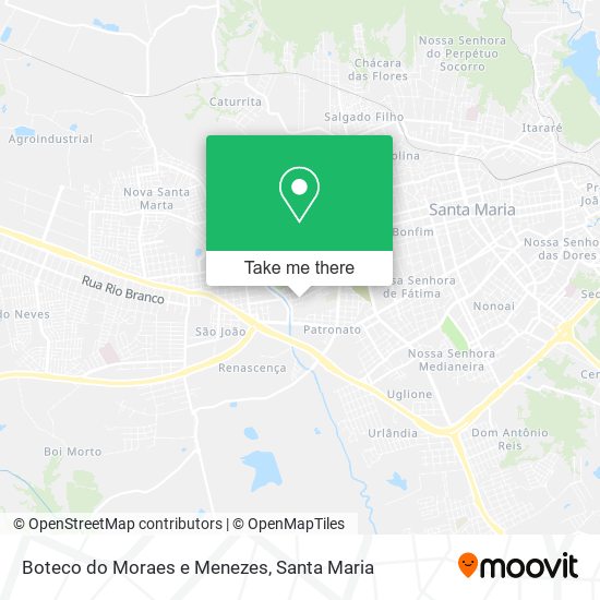 Boteco do Moraes e Menezes map