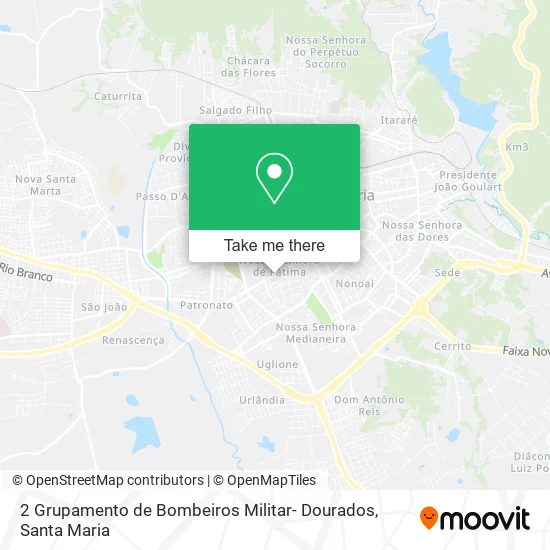 2 Grupamento de Bombeiros Militar- Dourados map