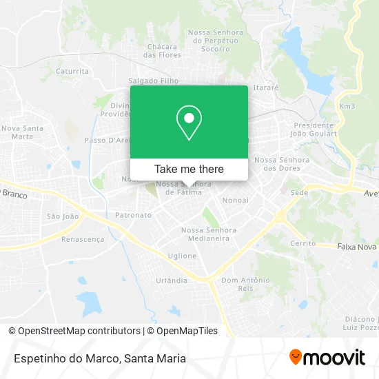 Espetinho do Marco map