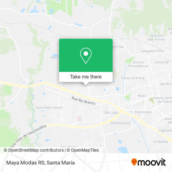 Mapa Maya Modas RS