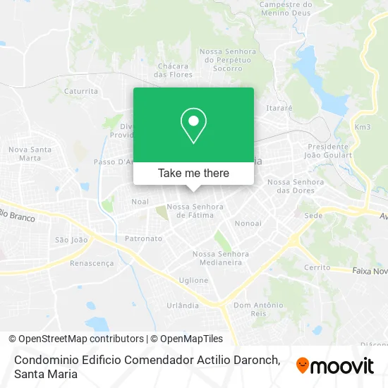 Condominio Edificio Comendador Actilio Daronch map