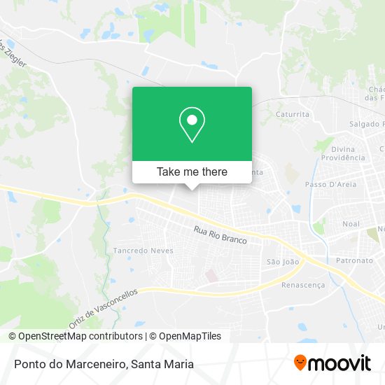 Ponto do Marceneiro map