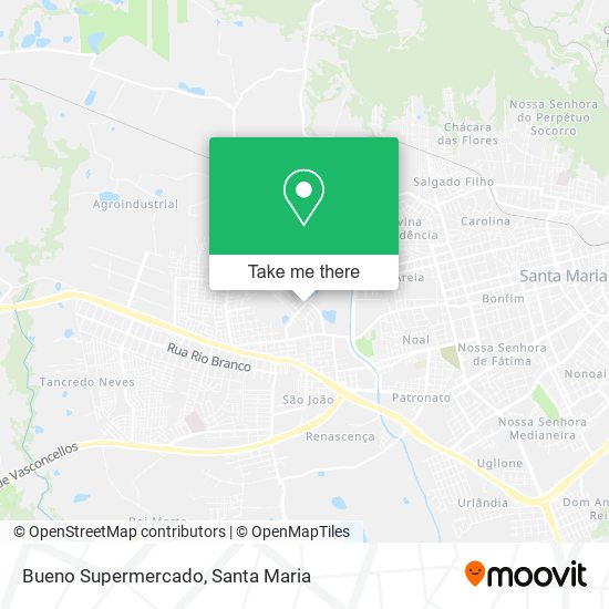 Bueno Supermercado map