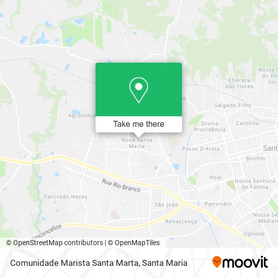 Comunidade Marista Santa Marta map