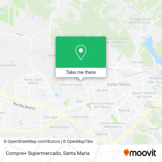Compre+ Supermercado map
