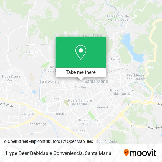 Hype Beer Bebidas e Conveniencia map