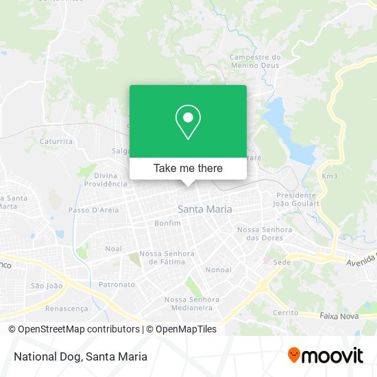 Mapa National Dog
