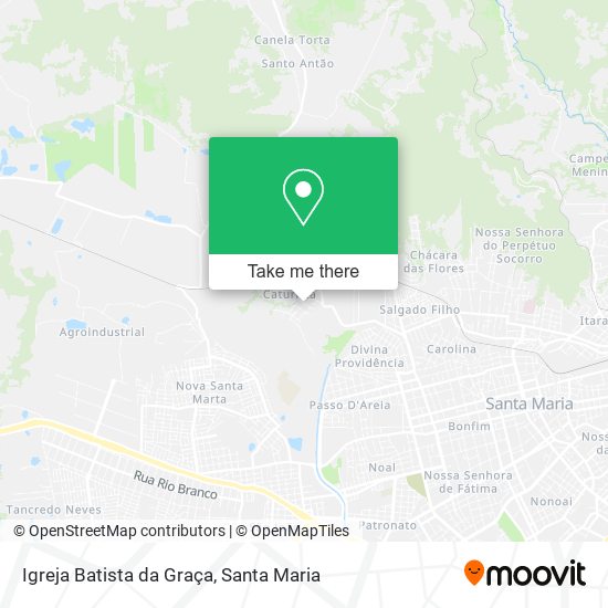 Mapa Igreja Batista da Graça