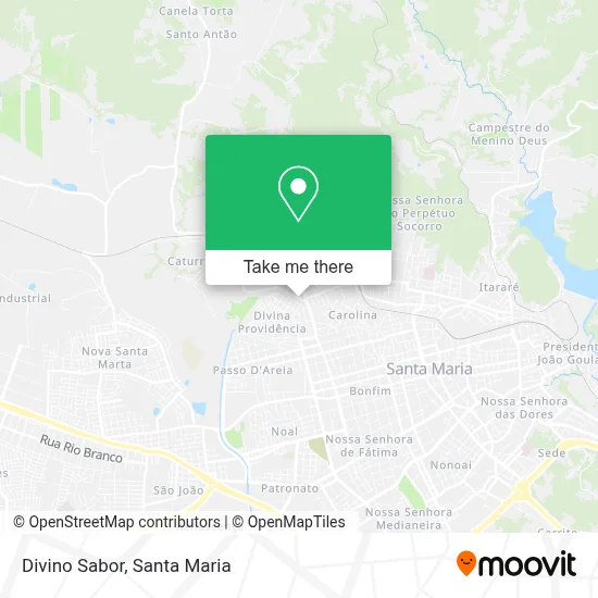Divino Sabor map