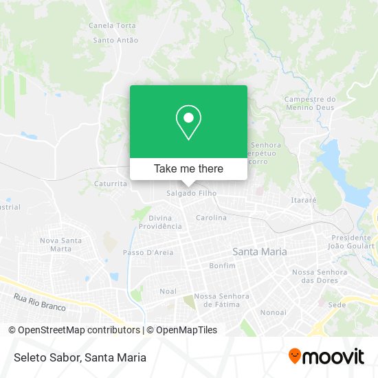 Seleto Sabor map