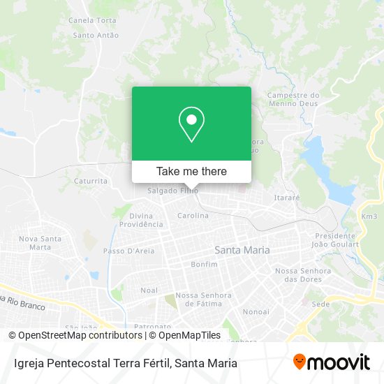 Igreja Pentecostal Terra Fértil map