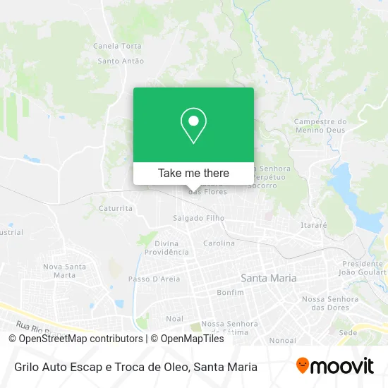 Grilo Auto Escap e Troca de Oleo map