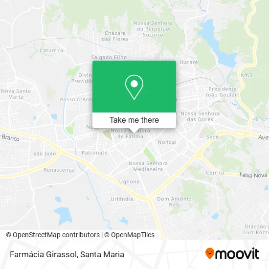 Farmácia Girassol map