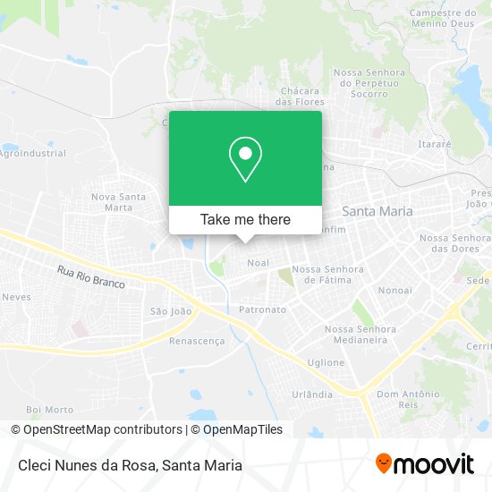 Cleci Nunes da Rosa map