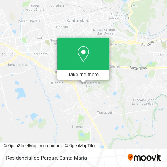 Residencial do Parque map