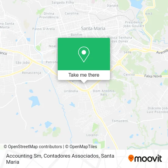 Accounting Sm, Contadores Associados map